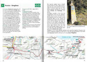 Spaanse St. Jacobsroute - Van de Pyreneeën naar Santiago de Compostela - binnenbladzijden