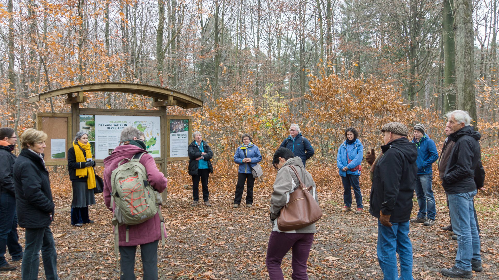 Terugkomdag Rustmoment tijdens de spirituele wandeling