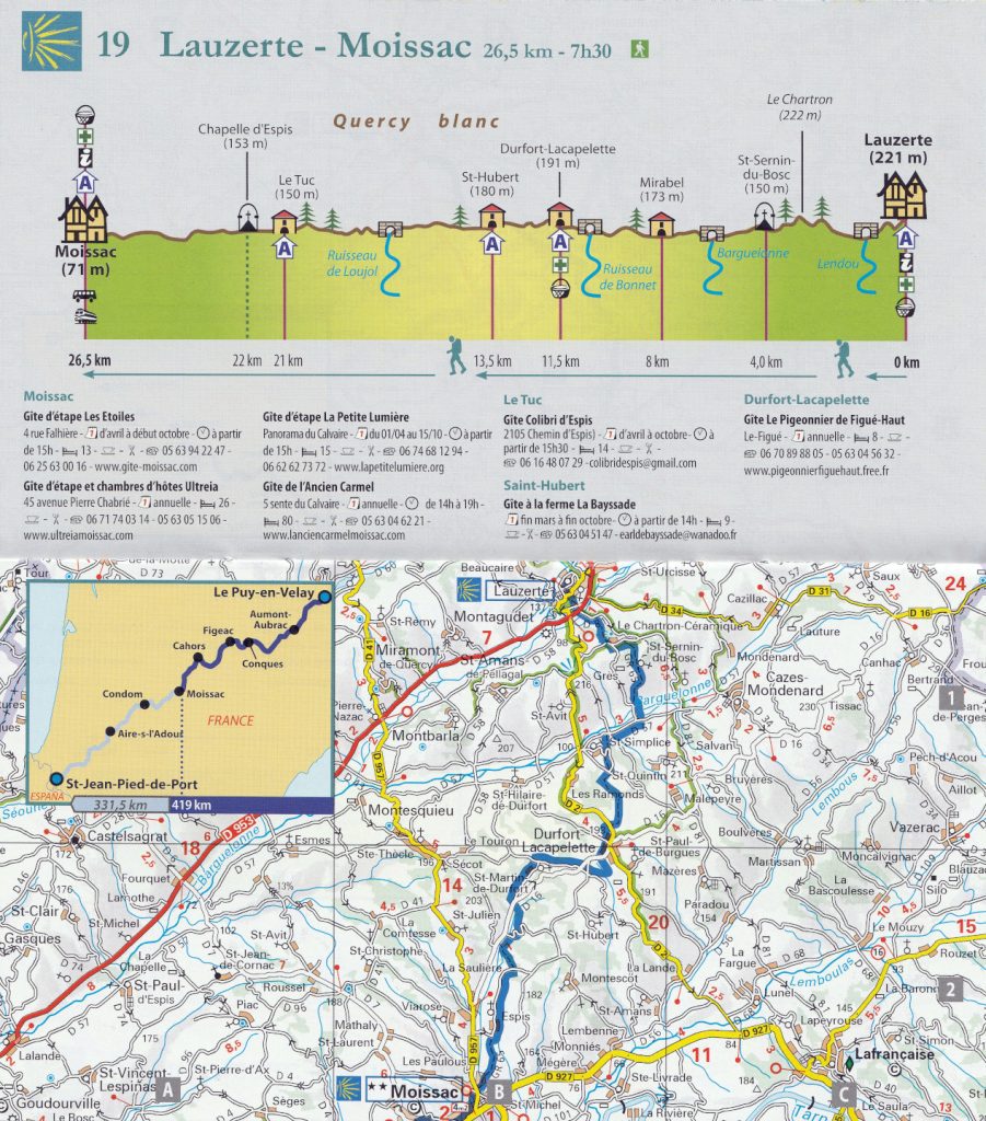 Chemins de CompostelleLe PuyenVelay SaintJeanPieddePort